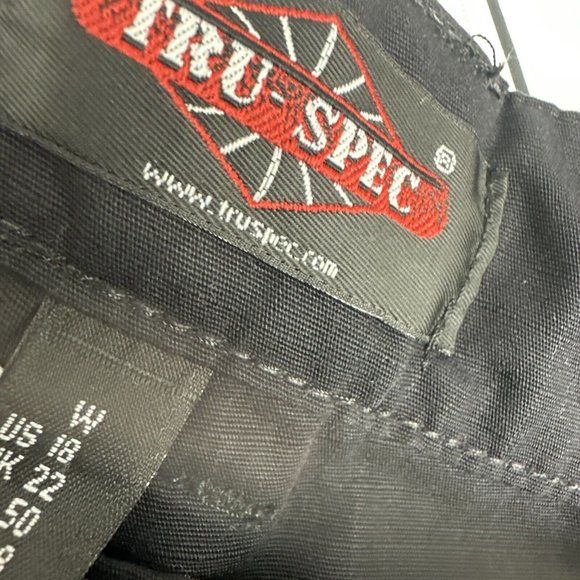 TRU-SPEC TACTICAL PANTS WOMENS 24-7 CLASSIC NAVY /black SIZE 18 - Picture 4 of 12